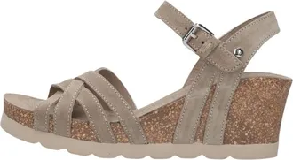 Panama Jack Dames, Schoenen, Grijs, Maat: 36 EU Leer