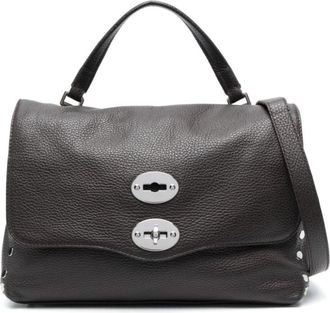 Zanellato Dark Brown Postina Daily Satchel