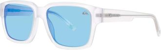 Quiksilver Mens Blue Rectangular Sunglasses QS4015MCLR