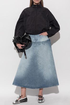 Diesel Denim Skirt DE-VORYA-S, Womens, Blue