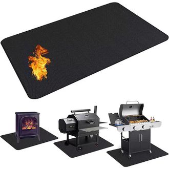 OEM Alfombrilla Ign&iacute;fuga De Doble Cara Para Barbacoas Al Aire Libre Tambi&eacute;n Apta Para Fogatas Exteriores, Chimeneas Interiores Y Como Alfombrilla Protecto