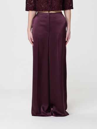 Pinko Pants Woman color Burgundy