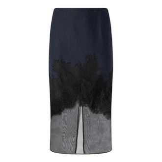 Pinko Gonna Flanella - Skirts - Mujer - Azul - XS