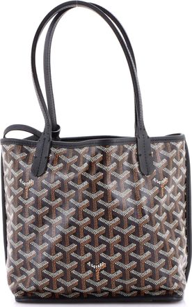Goyard Anjou Reversible Tote Coated Canvas Mini