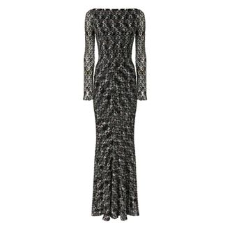 Missoni Dames, Jurken, Zwart, Maat: XS Viscose