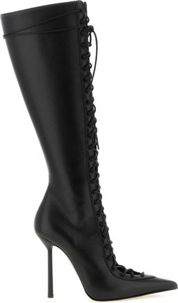 Le Silla Colette High Boot - female - Le Silla - Heeled Boots - Black - 5 1/2 UK - Shoes