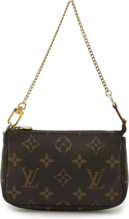 Louis Vuitton Monogram Brown Monogram Pochette (Pre-Owned)