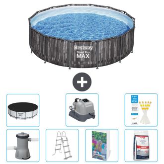 Bestway Piscina Bestway Steel Pro Max Redonda - 427x107 Cm - 8-piezas S649