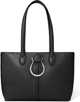 Brighton Womens Wesley Tote Bag In Black