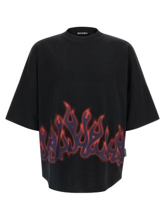 Palm Angels Flames T Shirt