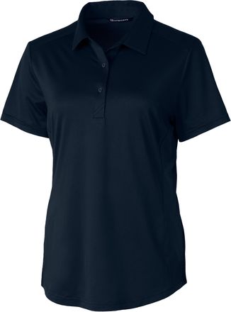 Cutter & Buck Prospect Textured Stretch Womens Short Sleeve Polo Shirt