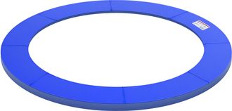 HOMCOM Homcom Copertura Imbottita Bordo Trampolino, Protezione Per Tappeto Elastico Con Imbottitura Da 15 Mm In Plastica E Pe, &Oslash;305 Cm, Blu
