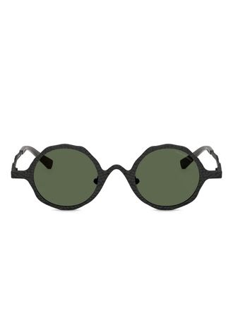 Emporio Armani Occhiali da sole tondi - Nero