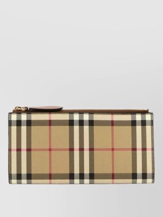 Burberry printed canvas wallet