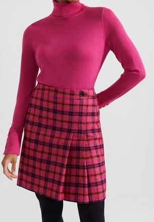 Hobb's Leah Skirt In Pink Multi