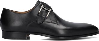 Magnanni Heren Formele Gesp Instap Schoenen - Heren - Nette schoenen - Zwart - 44 EU - Leer - Schoenen