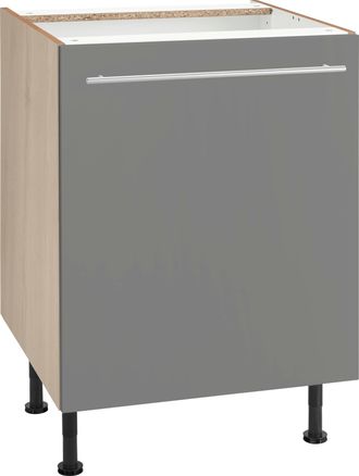 Optifit Unterschrank »Bern« 60 cm breit, mit 1 Tür mit höhenverstellbaren Füssen, mit Metallgriff