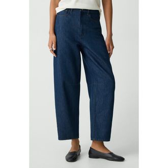 Theory Barrel Leg Jeans in Indigo at Nordstrom, Size 27