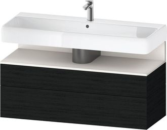 Duravit Qatego Mueble Bajo Lavabo, 1 Extra&iacute;ble Y 1 Caj&oacute;n, - Duravit