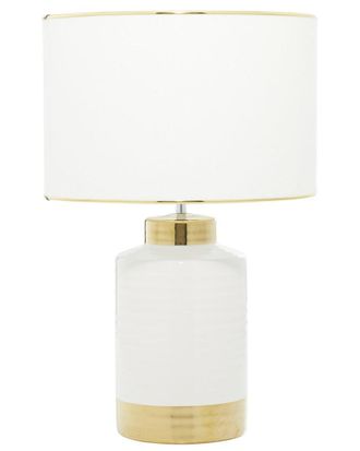 CosmoLiving by Cosmopolitan Cosmoliving By Cosmopolitan Traditional Ceramic Gold Table Lamp