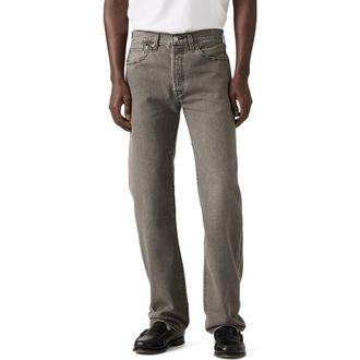 Levi's 501 Original Straight Leg Jeans in Firepit Times Ltwt at Nordstrom Rack, Size 31 X 32