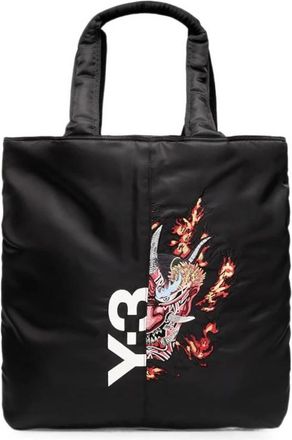 Yohji Yamamoto Tote Bag - Heren - Shoppers - Zwart - ONE Size - Tassen