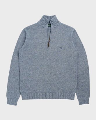 Rodd & Gunn Men & apos;s Merrick Bay Half-Zip Cotton Sweater