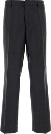 Ami Dark Grey Straight Pant