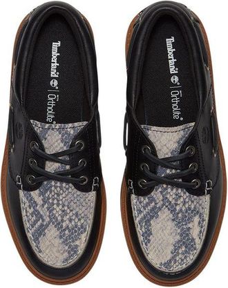 Timberland Leather Platform Loafer - Black
