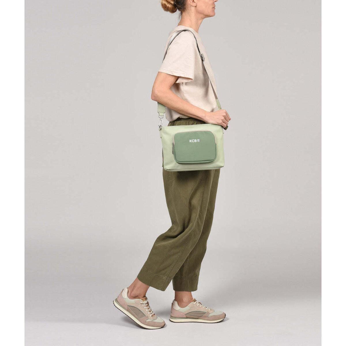 Petit Sac à Dos Antivol KCB Dual - Poches Multiples - Fermeture éclair Arrière - 100% Végan - Réglable - 14