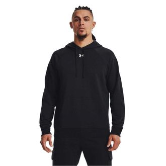 Under Armour Heren fleece hoodie (Zwart)