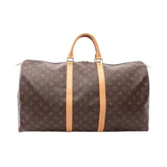 Louis Vuitton Pre-owned Monogram Boston Bag - unisex - Louis Vuitton Vintage - Vintage Weekend Bags - Brown - ONE SIZE - Pre-owned