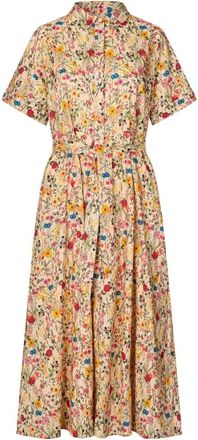 Lollys Laundry Shirt Dress - Dames - Shirt Kleedjes - Veelkleurig - L - Kleedjes