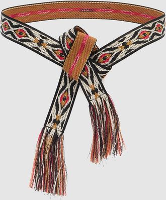 Isabel Marant Ceinture Etki Black Gold