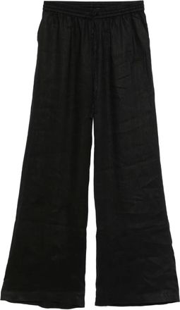 P.A.R.O.S.H. Pantaloni in lino - Nero