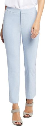 NYDJ Nydj Marilyn Light Blue Heather Ankle Crop Jean