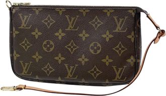 Louis Vuitton Brown Monogram Pochette (Pre-Owned)