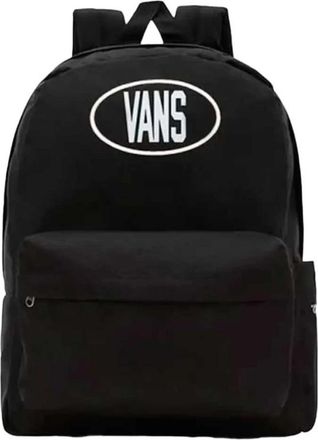 Vans Klassieke Zwarte en Witte Rugzak - unisex - Rugzakken - Zwart - ONE Size - Tassen