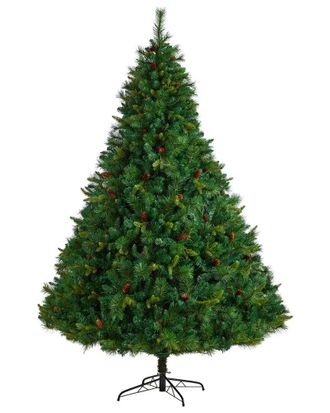 Nearly Natural 8Ft. West Virginia Full Bodied Mixed Pine Artificial Christmas Tree