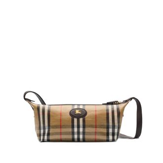 Burberry Highlands Checked Messenger Bag