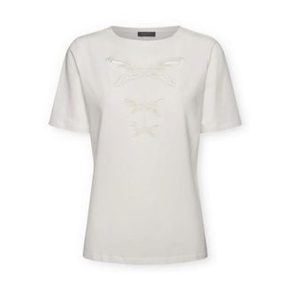 Elena Miro Dames, Tops, Wit, Maat: 3XL Katoen