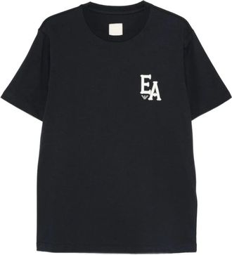 Emporio Armani T-Shirts - Heren - T-shirts - Blauw - S - Tops