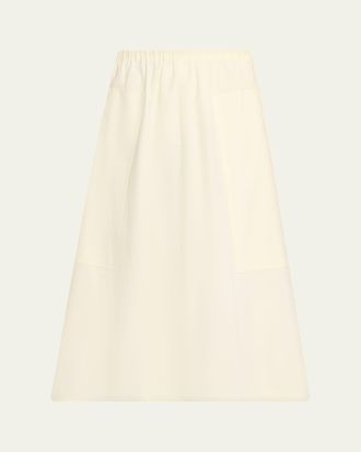 Vince Pull-On Full Skirt