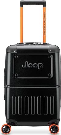 Jeep JH002B Carry-On 19 Inch Hardside Expandable Luggage with Spinner Wheels in Black at Nordstrom