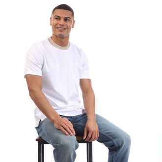 HUGO BOSS Heren H-Tessler 199 T-Shirt (Wit)