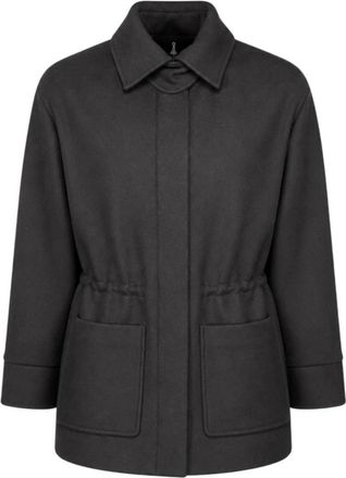 Patrizia Pepe Light Jassen - Dames - Zomerjassen - Zwart - S - Jassen