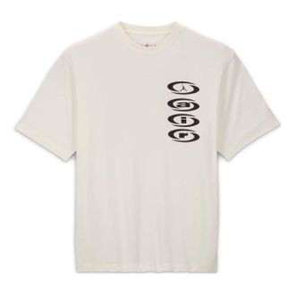 Nike Jordan Air Jordan x Travis Scott AIR T-Shirt Asia Sizing Sail DZ5515-133