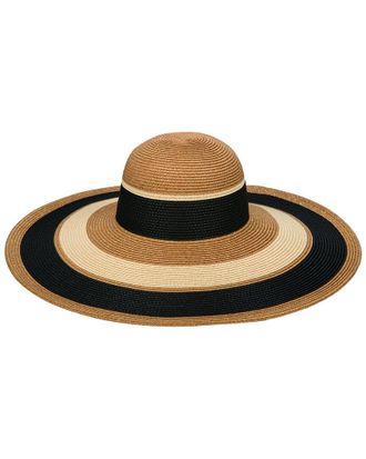 San Diego Hat Company Las Palmas Floppy Ultrabraid Striped Floppy Hat