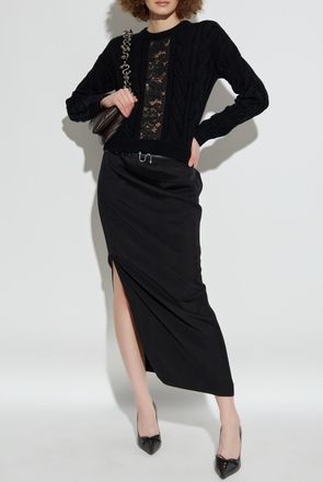 Sportmax Skirt Pontida, Womens, Black