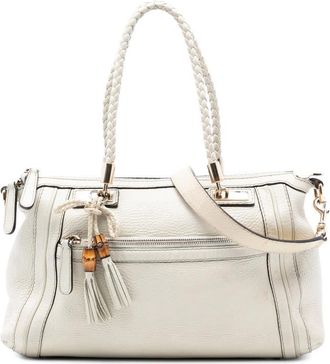 Gucci Pre-owned Gucci Pebbled Calfskin Bella Satchel Ladies 282300 506631